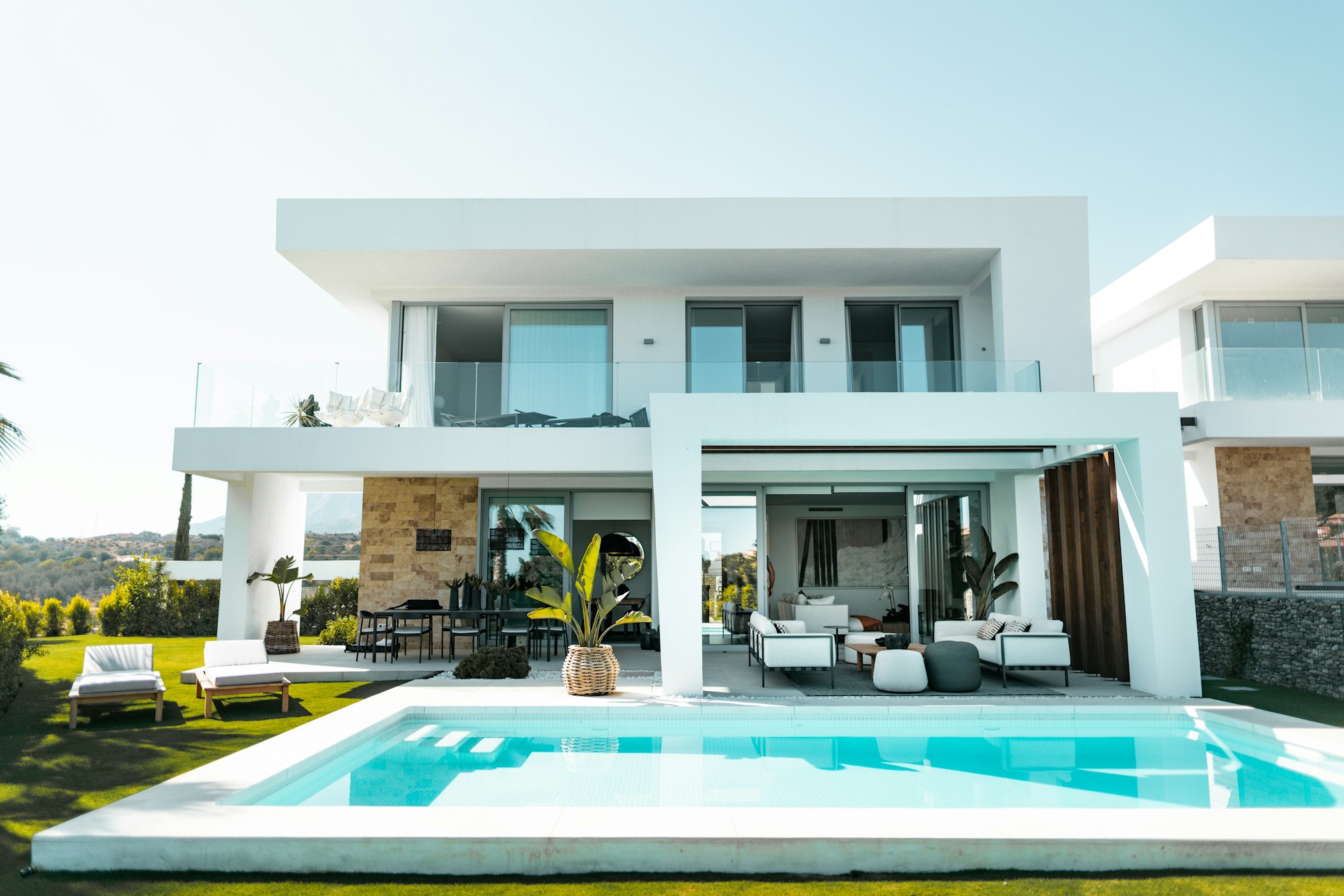 Illustrative modern luxury residence