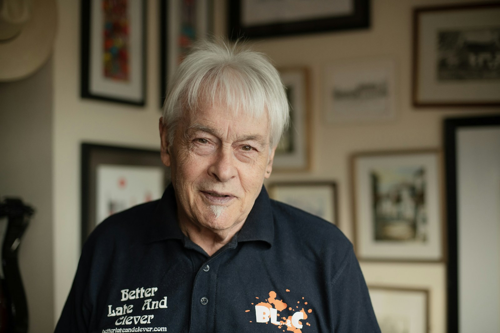 Illustrative portrait of an older adult